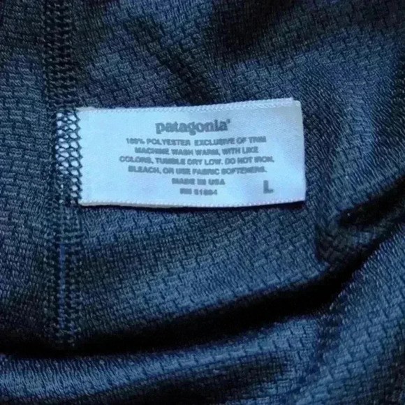 Patagonia Capilene  Base Layer Pants Vintage Black Solid Pull-on Women's Large - Picture 8 of 13